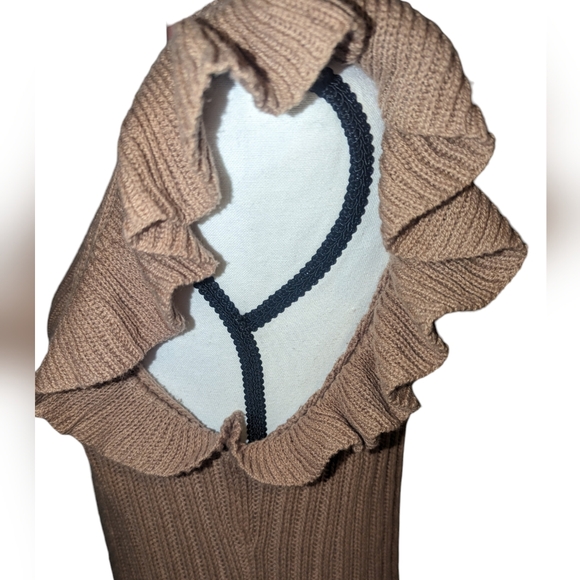 ASOS Miss Selfridge Crochet Mini Dress (Size: L 10/12) - Picture 8 of 13